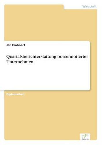 Cover image for Quartalsberichterstattung boersennotierter Unternehmen