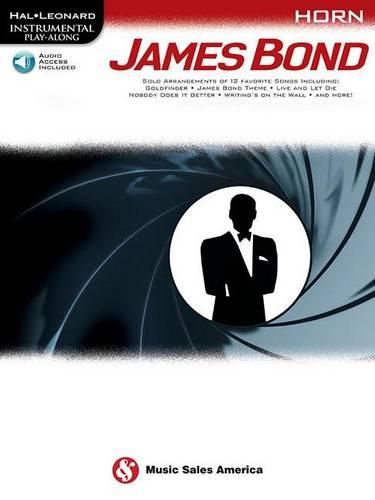 Hal Leonard Instrumental Play-Along: James Bond - Horn (Book/Online Audio)