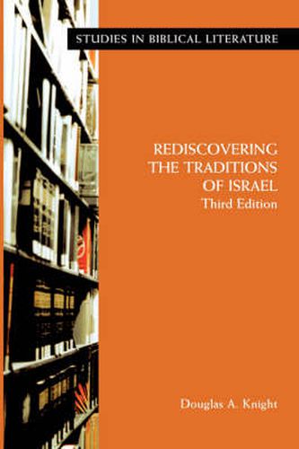 Cover image for Rediscovering the Traditions of Israel, Third Edition
