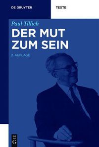 Cover image for Der Mut Zum Sein