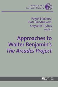 Cover image for Approaches to Walter Benjamin's  The Arcades Project