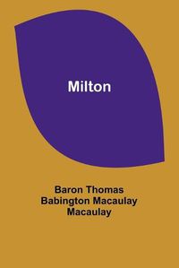 Cover image for Milton