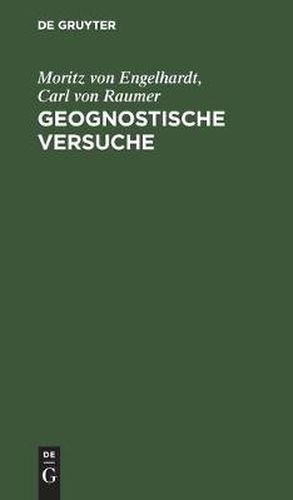 Cover image for Geognostische Versuche