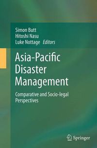 Cover image for Asia-Pacific Disaster Management: Comparative and Socio-legal Perspectives