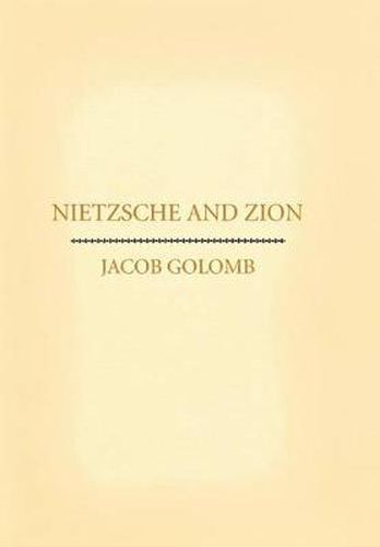 Cover image for Nietzsche and Zion