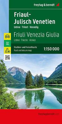 Cover image for Friuli-Venezia Giulia, road and leisure map 1:150,000, freytag & berndt