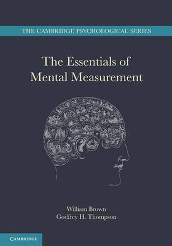 Cover image for The Essentials of Mental Measurement