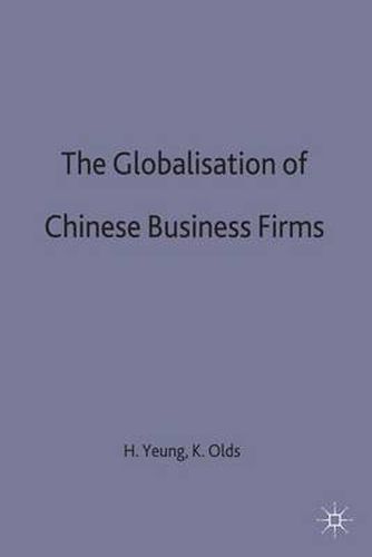 Cover image for The Globalisation of Chinese Business Firms