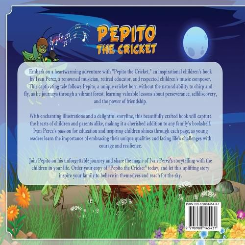 Cover image for Pepito The Cricket