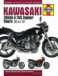 Cover image for Kawasaki ZR550 & 750 Zephyr Fours (90-97)