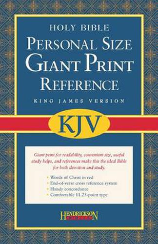 Cover image for Personal Size Giant Print Reference Bible-KJV