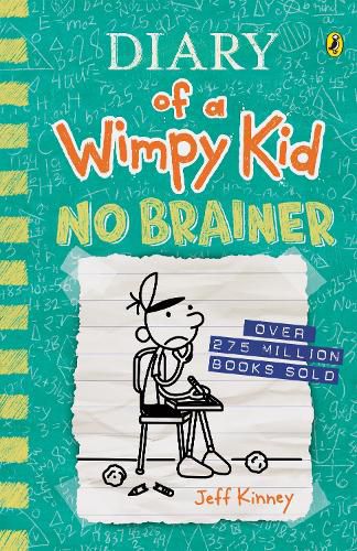 Cover image for No Brainer (Diary of a Wimpy Kid, Book 18)