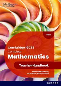 Cover image for Cambridge IGCSE Complete Mathematics Core: Teacher Handbook Sixth Edition