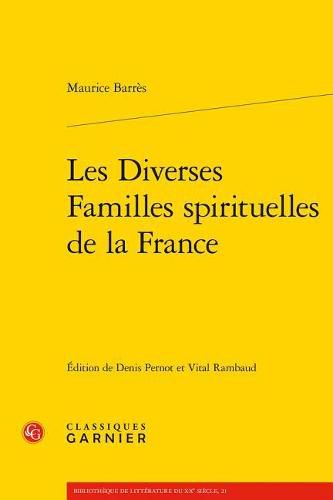 Les Diverses Familles Spirituelles de la France