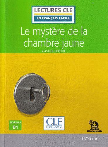 Cover image for Le mystere de la chambre jaune - Livre + audio online