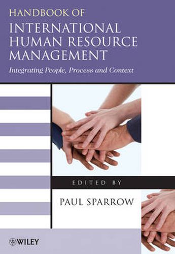 Cover image for Handbook of International Human Resource Management: Integrating People Process and Context