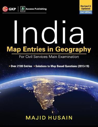 Cover image for India Map Entries in Geography for Civil Services Main Examination