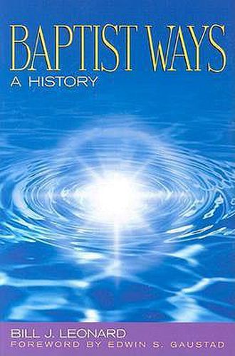 Cover image for Baptist Ways: A History