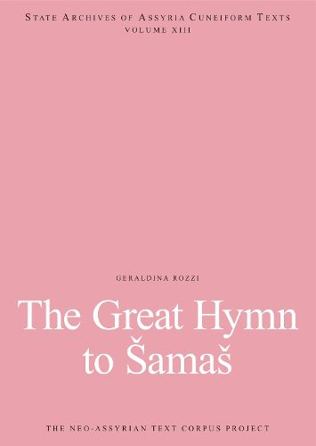 Cover image for The Great Hymn to Samas