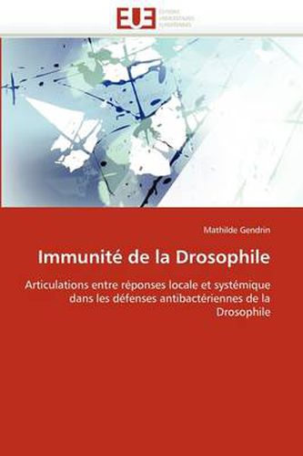 Cover image for Immunit de La Drosophile