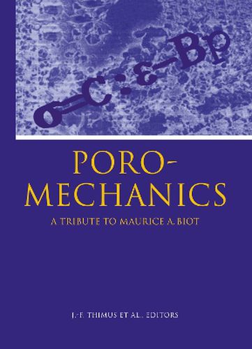 Cover image for Poromechanics: Proceedings of the 1st Biot conference
