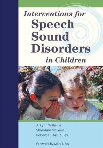 Cover image for Interventions for Speech Sound Disorders in Children