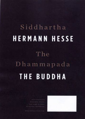 Cover image for Siddhartha / The Dhammapada