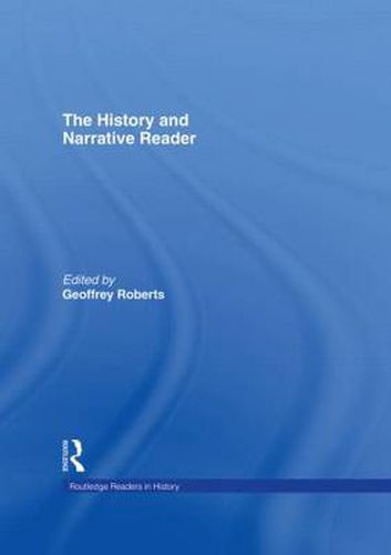 Cover image for The History and Narrative Reader