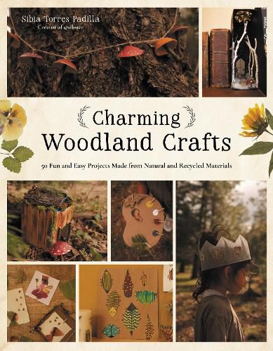 Cover image for Charming Woodland Crafts