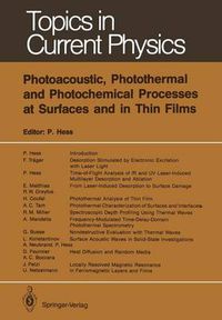 Cover image for Photoacoustic, Photothermal and Photochemical Processes at Surfaces and in Thin Films