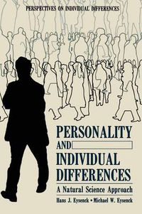 Cover image for Personality and Individual Differences: A Natural Science Approach