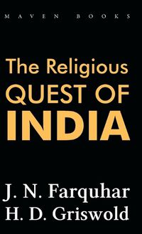 Cover image for The Religious Quest of India