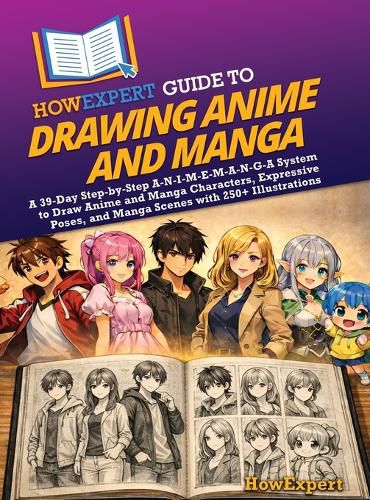 Cover image for HowExpert Guide to Drawing Anime and Manga