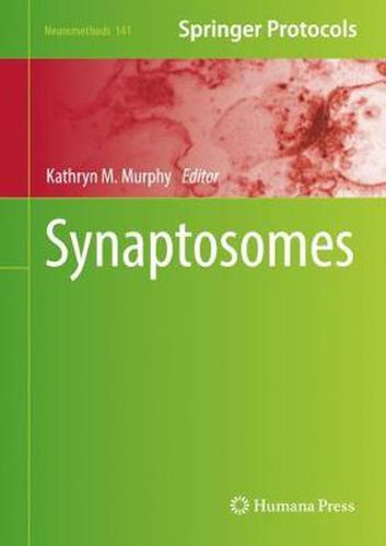 Cover image for Synaptosomes