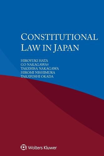 Cover image for Constitutional Law in Japan