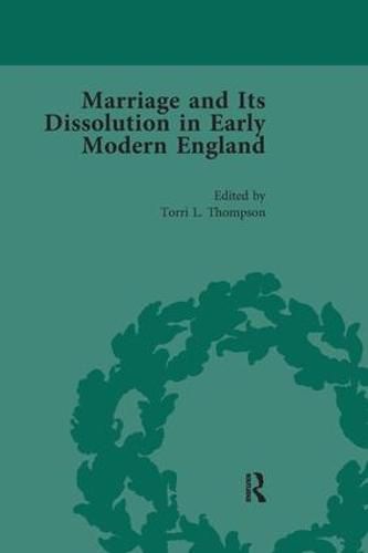 Cover image for Marriage and Its Dissolution in Early Modern England, Volume 4