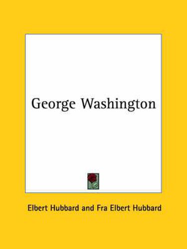 Cover image for George Washington