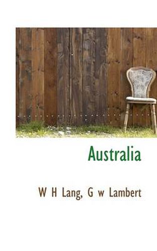 Cover image for Australia