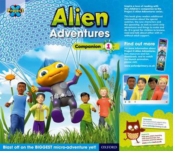 Project X: Alien Adventures: Series Companion 1: Reception - Year 1/P1-2