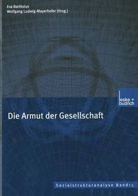 Cover image for Die Armut Der Gesellschaft