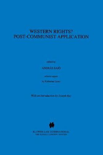 Cover image for Western Rights? Post-Communist Application