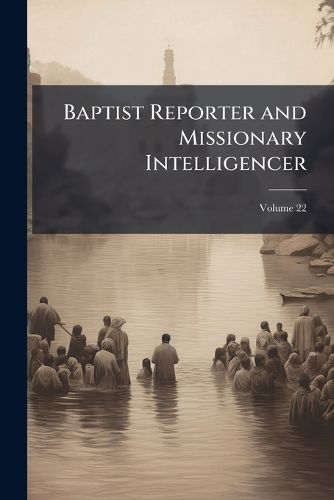 Cover image for Baptist Reporter and Missionary Intelligencer, Volume 22