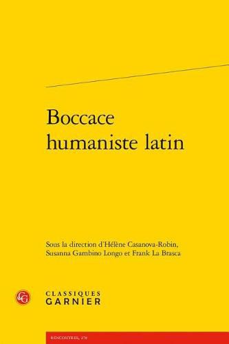 Boccace Humaniste Latin