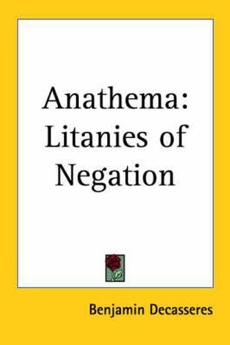 Anathema: Litanies of Negation