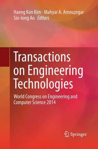 Cover image for Transactions on Engineering Technologies: World Congress on Engineering and Computer Science 2014