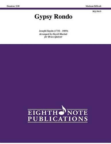 Cover image for Gypsy Rondo: Score & Parts