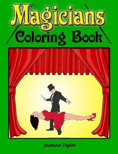 Cover image for Magicians Coloring Book