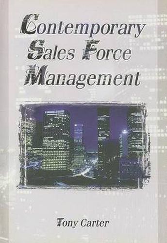 Cover image for Contemporary Sales Force Management