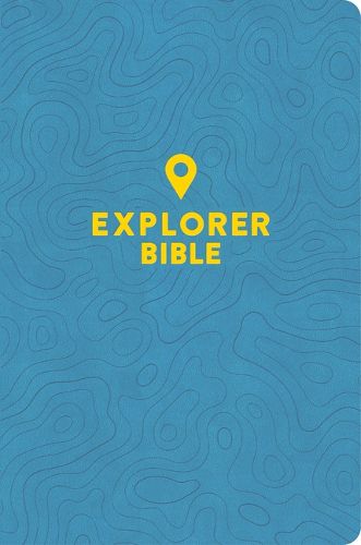 CSB Explorer Bible for Kids, Sky Blue Leathertouch, Indexed