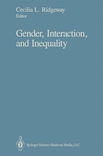 Cover image for Gender, Interaction, and Inequality